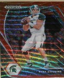 Kirk Cousins [Ruby Wave Prizm] #22