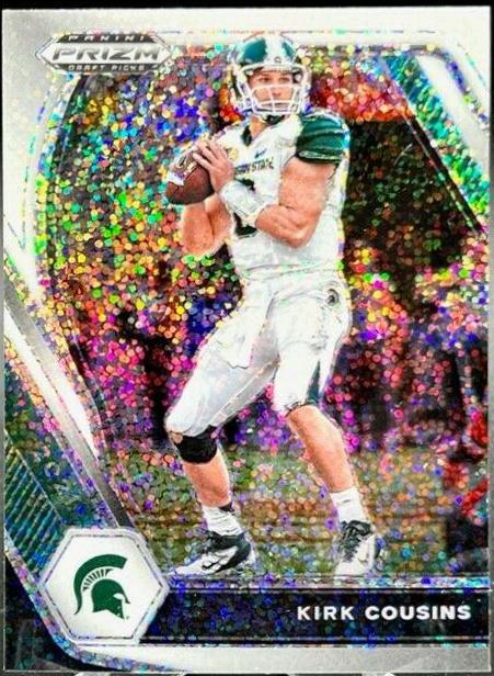 Kirk Cousins [White Sparkle Prizm] #22