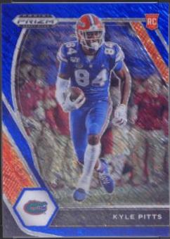 Kyle Pitts [Blue Shimmer Prizm] #108
