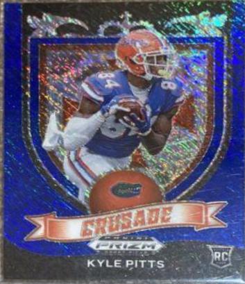 Kyle Pitts [Blue Shimmer Prizm] #167