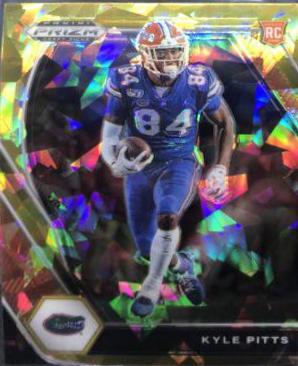 Kyle Pitts [Gold Ice Prizm] #108