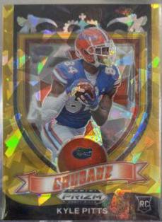 Kyle Pitts [Gold Ice Prizm] #167