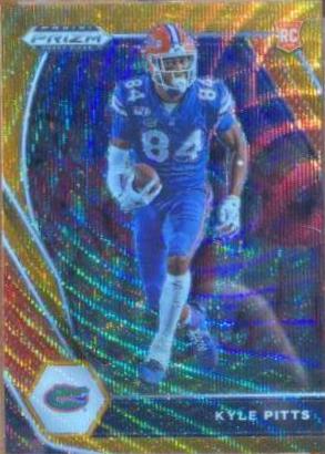 Kyle Pitts [Orange Wave Prizm] #108