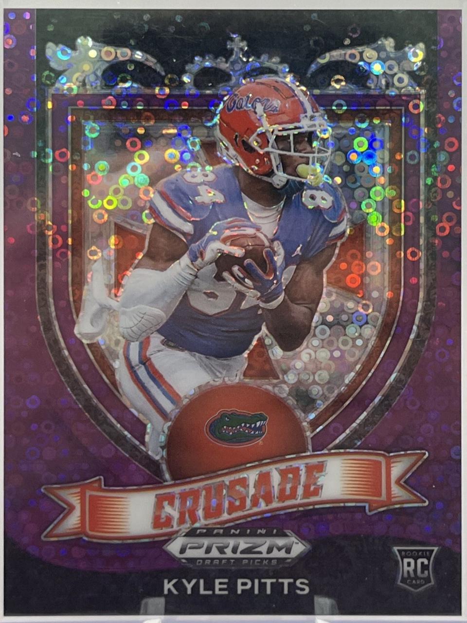 Kyle Pitts [Purple Circles Prizm] #167