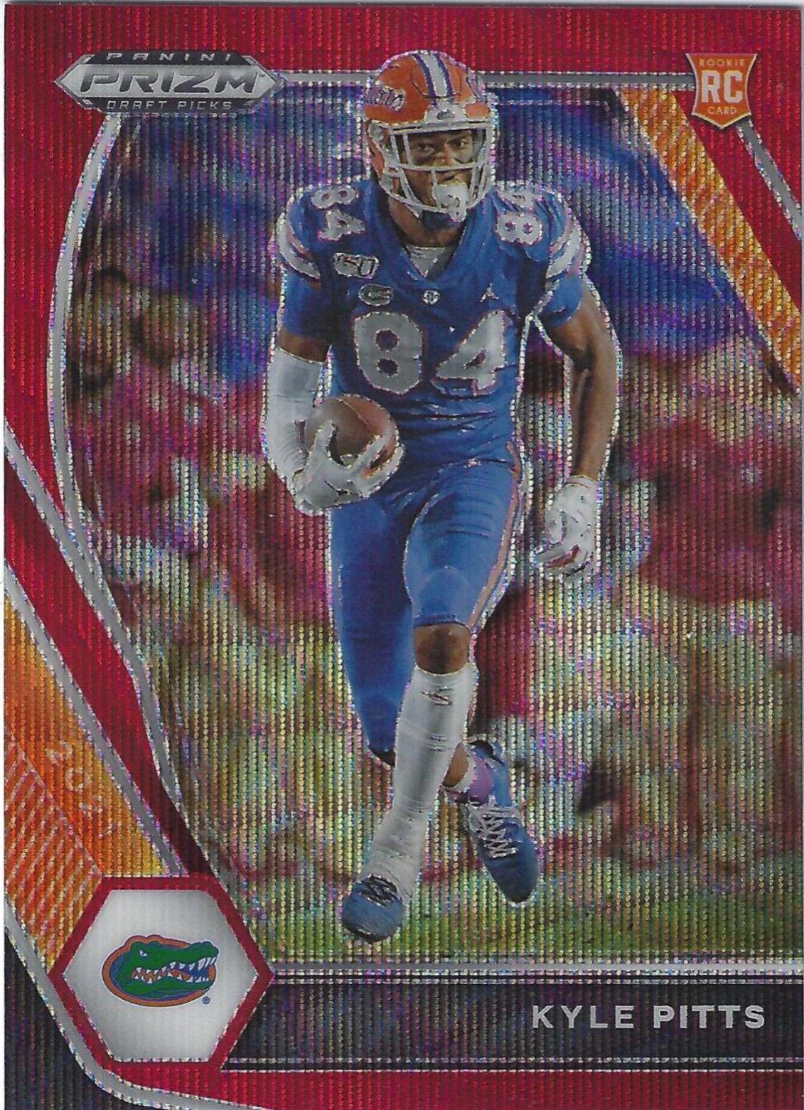 Kyle Pitts [Red Pulsar Prizm] #108