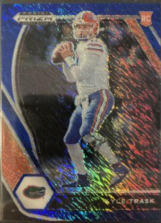 Kyle Trask [Blue Shimmer Prizm] #109