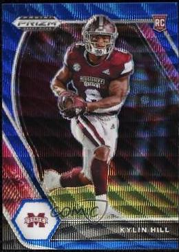 Kylin Hill [Blue Wave Prizm] #118