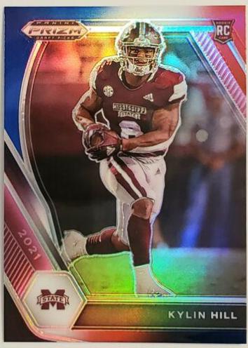 Kylin Hill [Red White and Blue Prizm] #118