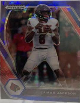Lamar Jackson [Blue Ice Prizm] #26