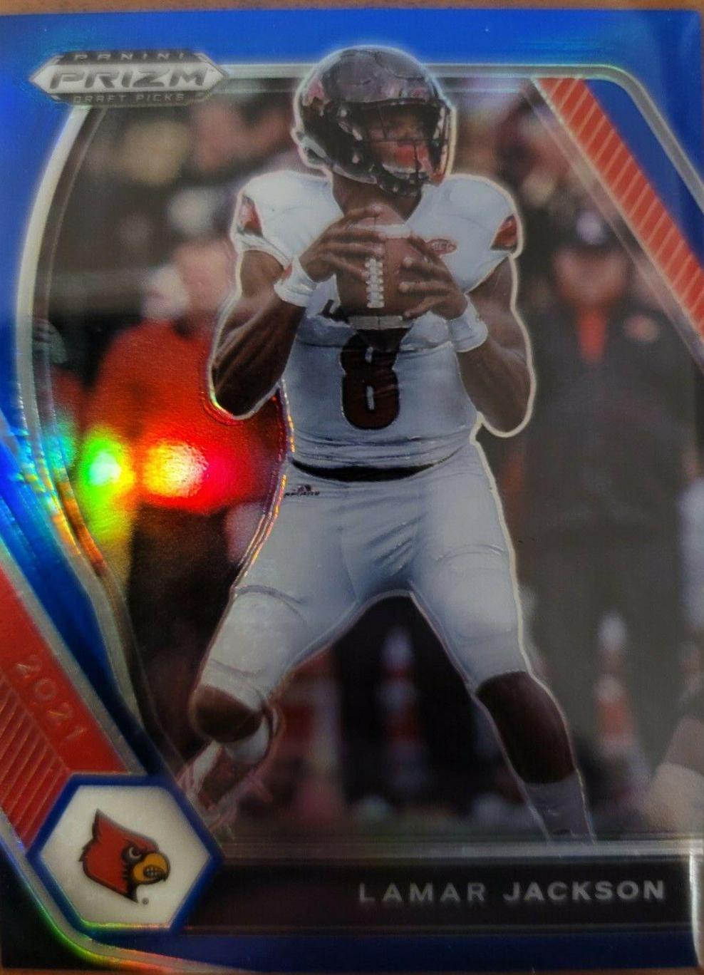Lamar Jackson [Blue Prizm] #26