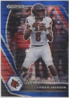 Lamar Jackson [Blue Pulsar Prizm] #26