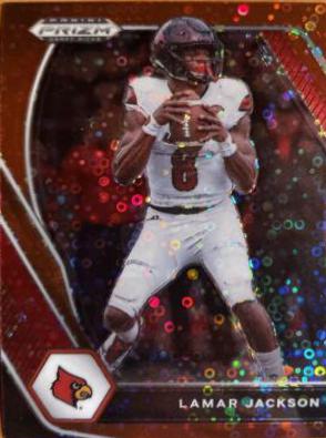 Lamar Jackson [Red Circles Prizm] #26