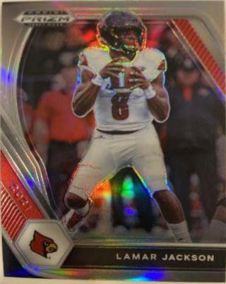 Lamar Jackson [Silver Prizm] #26