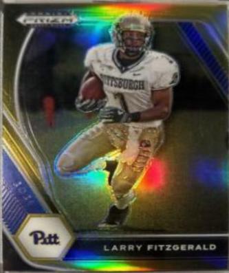 Larry Fitzgerald [Black Gold Prizm] #70