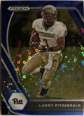Larry Fitzgerald [Blue Circles Prizm] #70