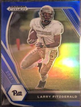 Larry Fitzgerald [Blue Prizm] #70