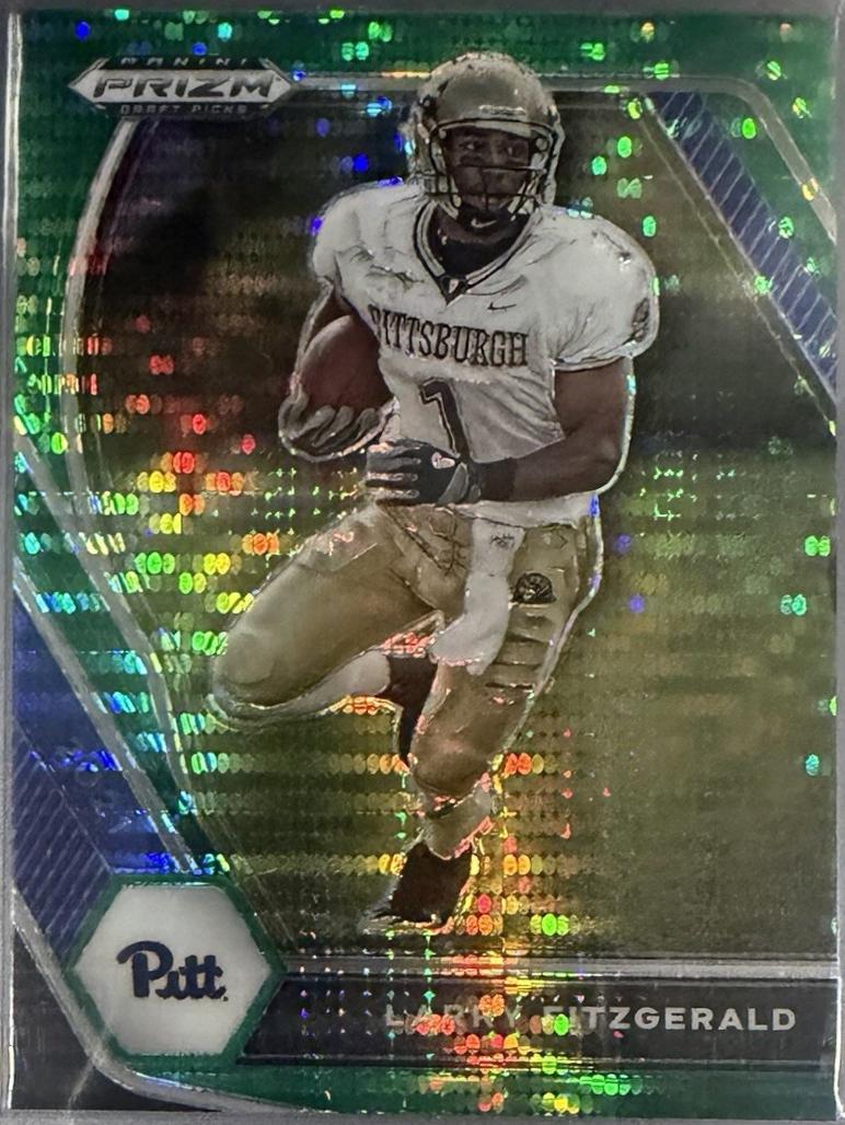 Larry Fitzgerald [Green Pulsar Prizm] #70