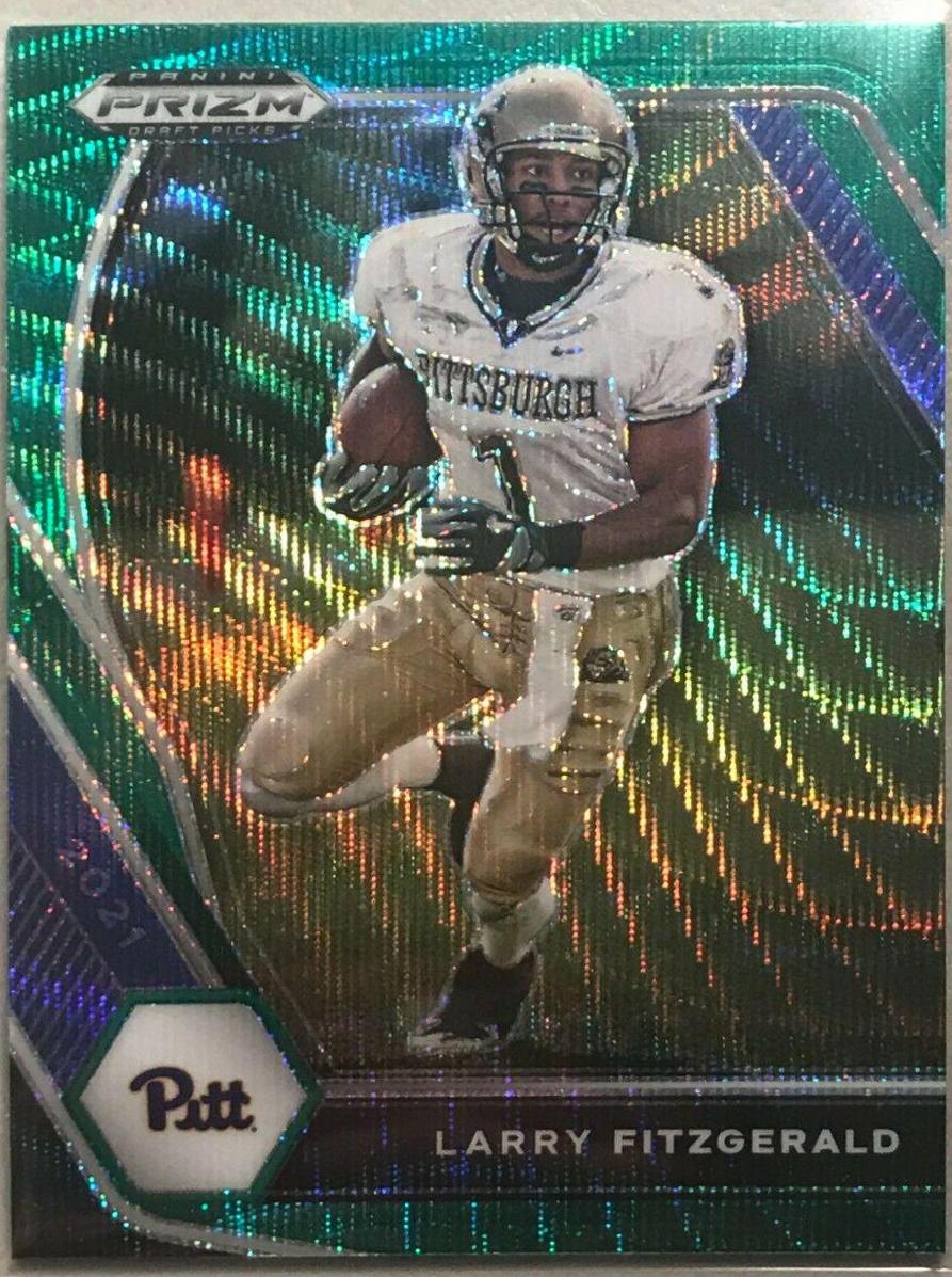 Larry Fitzgerald [Green Wave Prizm] #70