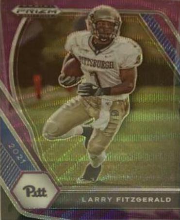 Larry Fitzgerald [Purple Prizm] #70