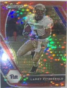 Larry Fitzgerald [Red Circles Prizm] #70