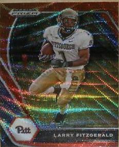 Larry Fitzgerald [Ruby Wave Prizm] #70