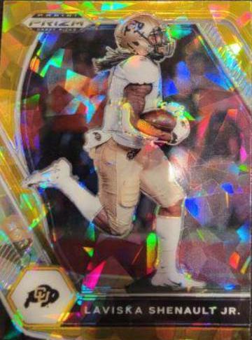 Laviska Shenault Jr. [Gold Ice Prizm] #63