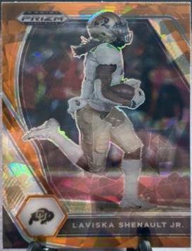 Laviska Shenault Jr. [Orange Ice Prizm] #63
