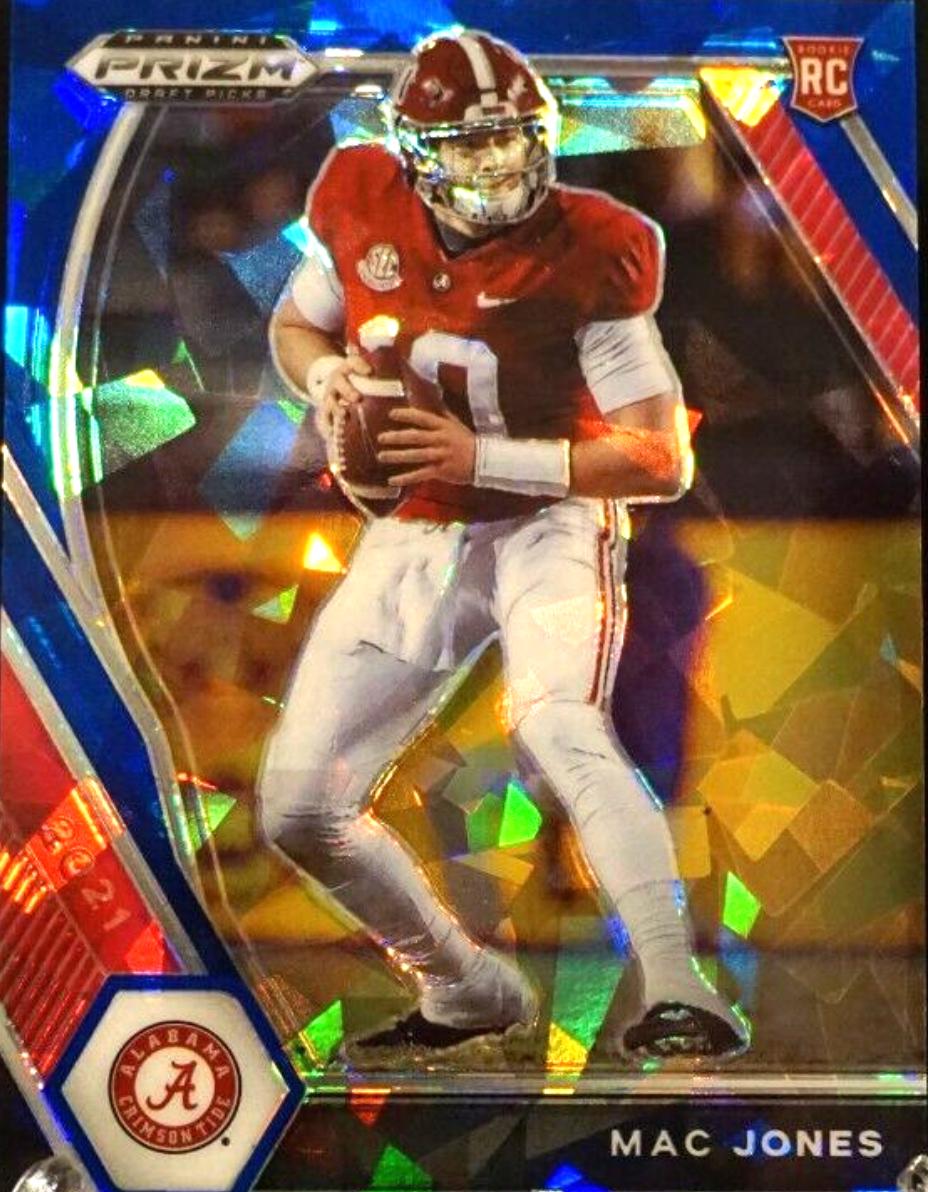 Mac Jones [Blue Ice Prizm] #104