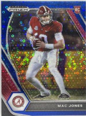 Mac Jones [Blue Prizm] #104