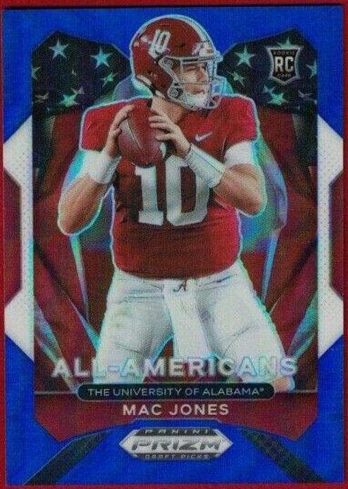 Mac Jones [Blue Prizm] #183