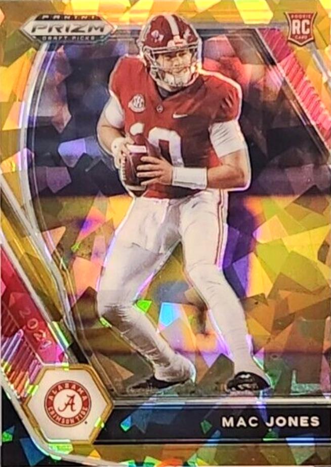 Mac Jones [Gold Ice Prizm] #104