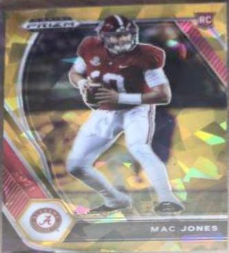Mac Jones [Gold Prizm] #104