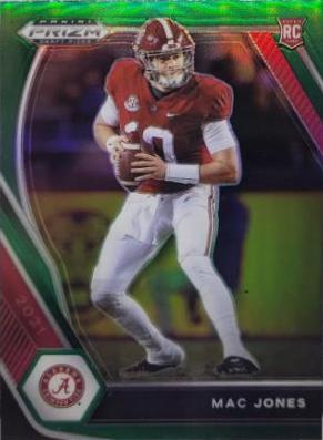 Mac Jones [Green Prizm] #104