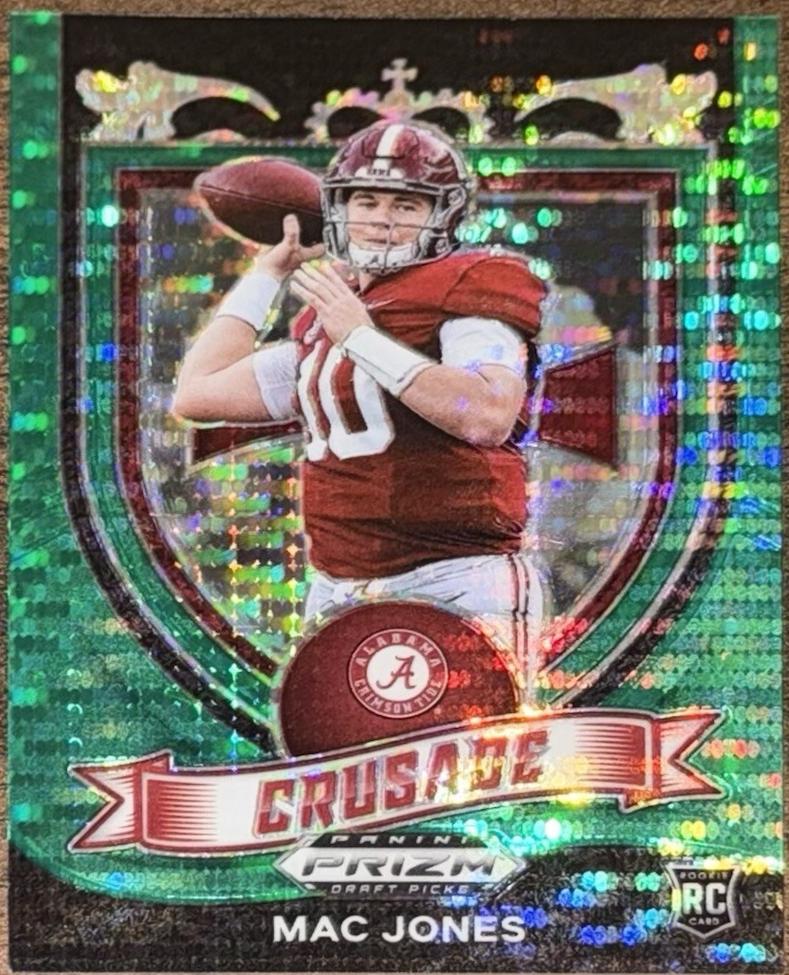 Mac Jones [Green Pulsar Prizm] #170