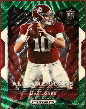 Mac Jones [Green Pulsar Prizm] #183