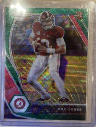 Mac Jones [Green Wave Prizm] #104