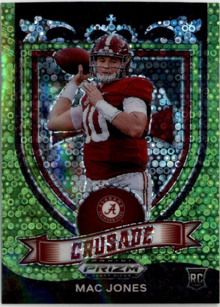 Mac Jones [Neon Green Circles Prizm] #170