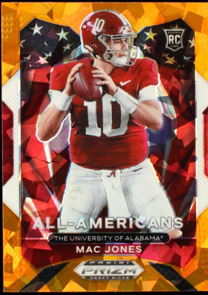 Mac Jones [Orange Ice Prizm] #183