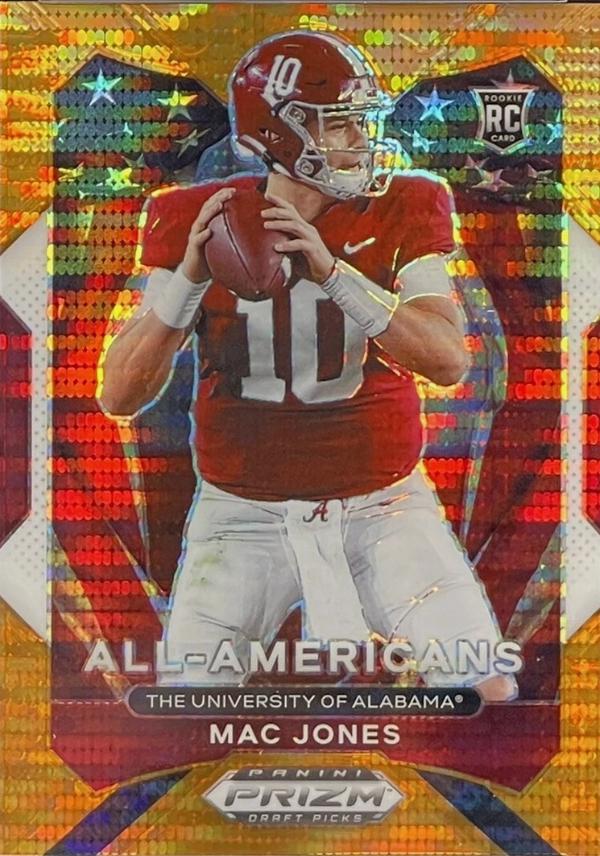 Mac Jones [Orange Pulsar Prizm] #183
