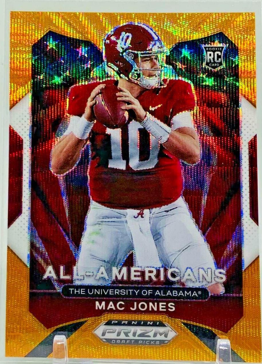 Mac Jones [Orange Wave Prizm] #183