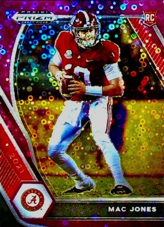 Mac Jones [Purple Circles Prizm] #104