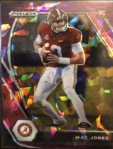 Mac Jones [Purple Ice Prizm] #104