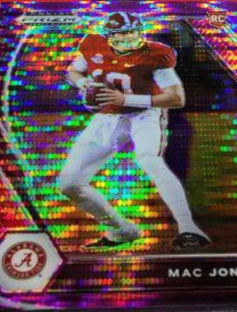 Mac Jones [Purple Pulsar Prizm] #104