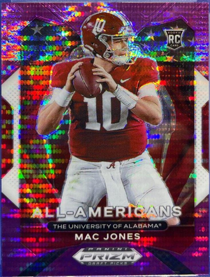 Mac Jones [Purple Pulsar Prizm] #183