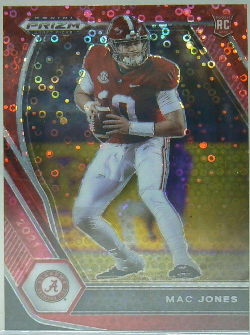 Mac Jones [Red Circles Prizm] #104