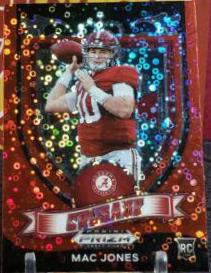 Mac Jones [Red Circles Prizm] #170