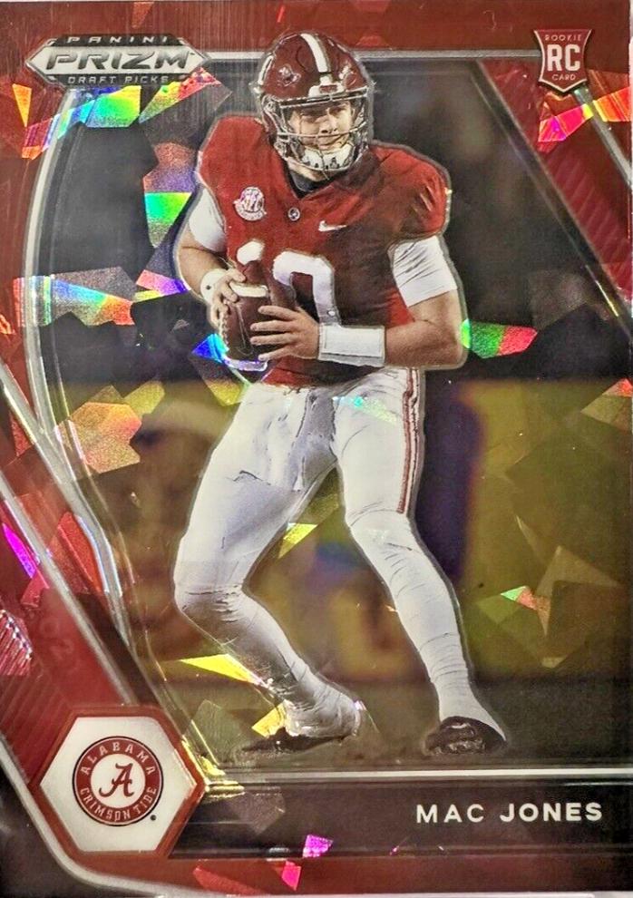 Mac Jones [Red Ice Prizm] #104