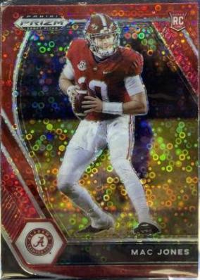 Mac Jones [Red Prizm] #104