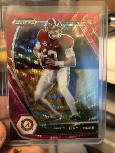 Mac Jones [Red Pulsar Prizm] #104