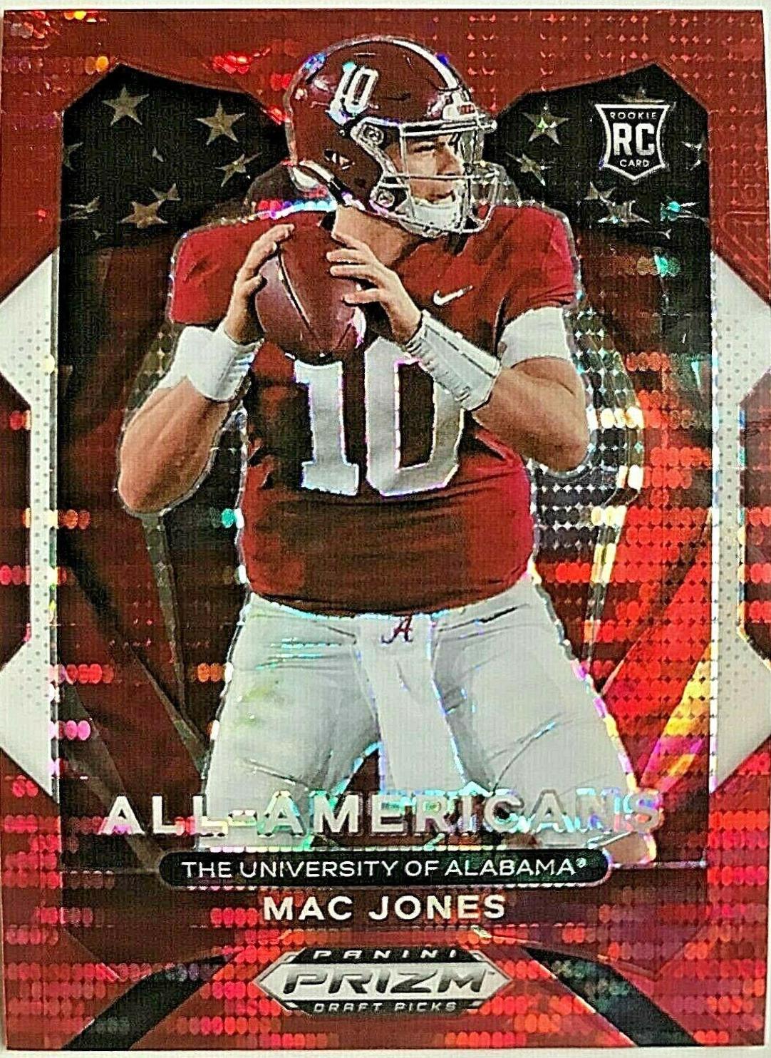 Mac Jones [Red Pulsar Prizm] #183